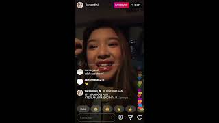 Live Instagram Tiara Andini || 9 Juli 2020