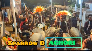 SPARROW&AGHORI BEATS ഇതിൽ ആരെ പഞ്ഞിക്കിട്ടു😍kottiyattumuk mini pooram