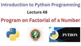 Python program to calculate factorial of a number| Python programming for beginners| VTU syllabus