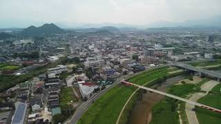 飯塚市街〜ボタ山