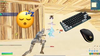 😴MECHANICAL KEYBOARD FORTNITE BOX FIGHT GAMPLAY + ASMR +200 FPS 🥱💤