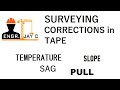 Surveying | Corrections in Tape Part 1 of 2