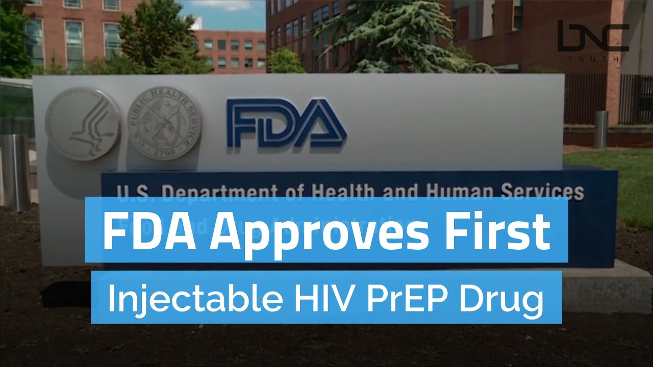 FDA Approves First Injectable HIV PrEP Drug - YouTube