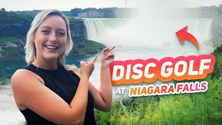 Playing Disc Golf at Niagara Falls! | Fireman's Park Disc Golf Course