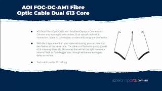 AOI FOC-DC-AM1 Fibre Optic Cable Dual 613 Core