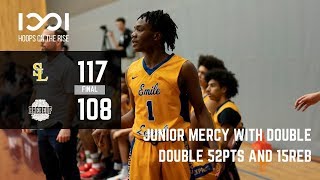 JUNIOR MERCY WITH DOUBLE DOUBLE 52PTS AND 15REB | Saint-Laurent vs Jean-de-Brebeuf | March 15 2019