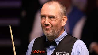 Mark William's unfouled push shot in 2025 Masters snooker tournament