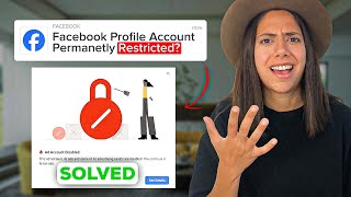 Facebook Profile Account Permanently Restricted   [DO THIS]