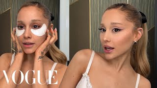 Ariana Grande's Skin Care Routine & Guide to a ‘60s Cat Eye | Beauty Secrets | V