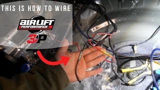 How to Wire Airlift Performance 3p | 2015+ WRX/STI (AirRide Install Part 3)