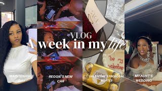 VLOG:Week in my life|Maintenance Day|Aunt’s wedding|Dates