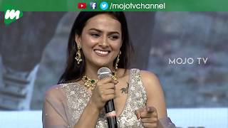 Actress Shraddha Srinath Cute Speech At Jersey Movie Pre Release Event | Nani | MOJO TV