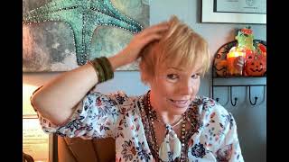 How to style my short hair and Osteoporosis chat.