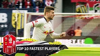 Top 10 Fastest Players - EA SPORTS FIFA 20 - Werner, Davies, Haaland & More