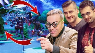 BACKFLIP WÓZKIEM!? - LEH & IZAK & ROJO - FORTNITE