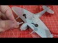 how to airfix starter set spitfire mk.vc a55001