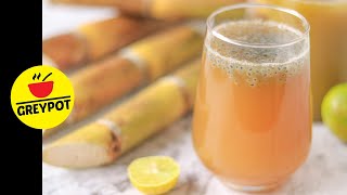 Sugar Cane Nannari Sarbath Recipe | SugarCane Juice with Sarasparilla | Summer Drink #Shorts