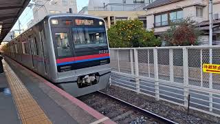 京成電鉄3000形3020F　京成八幡駅2番線発車　20250110 154532