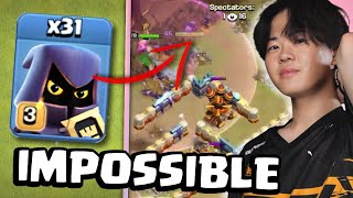 GAKU tries CRAZIEST TH16 Headhunter CHARGE army (Clash of Clans)