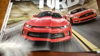 ASMR Flipping Thru Motor Trend Auto Magazine, Whispering, Chewing Gum, Gentle Page Turning