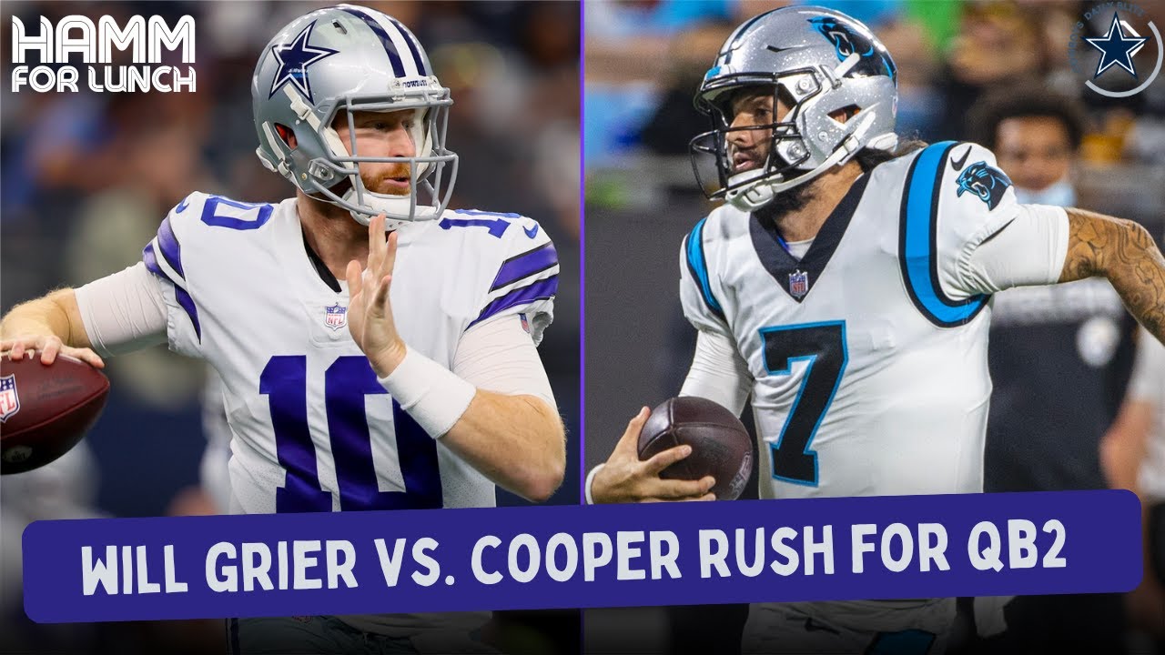 Cowboys Backup QB: Will Grier Vs. Cooper Rush Vs. Ben DiNucci - YouTube