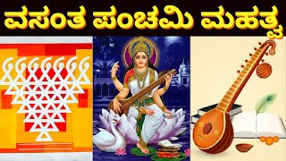 ವಸಂತ ಪಂಚಮಿಯ ಮಹತ್ವ | ವಸಂತ ಪಂಚಮಿ | Vasantha Panchami | Devi Saraswati | MalvikaSpiritualChannel