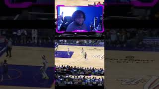 Lakers Fan Reacts To Jordan Poole slips on his own sweat from trying to sell call #shorts