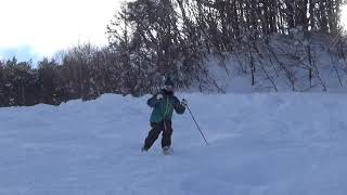 高畑スキー場　レッドコース　コブ　2021年 1月3日　27   Takahata Ski Resort Japan  Bumps 高畑滑雪胜地 日本