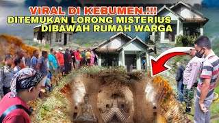 Viral.!! ditemukan lorong misterius dibawah rumah yang ternyata isinya bikin kaget warga sekampung