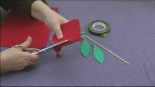 Foam Flower Crafts for Kids : Making Rose Petals for Kids' Crafts