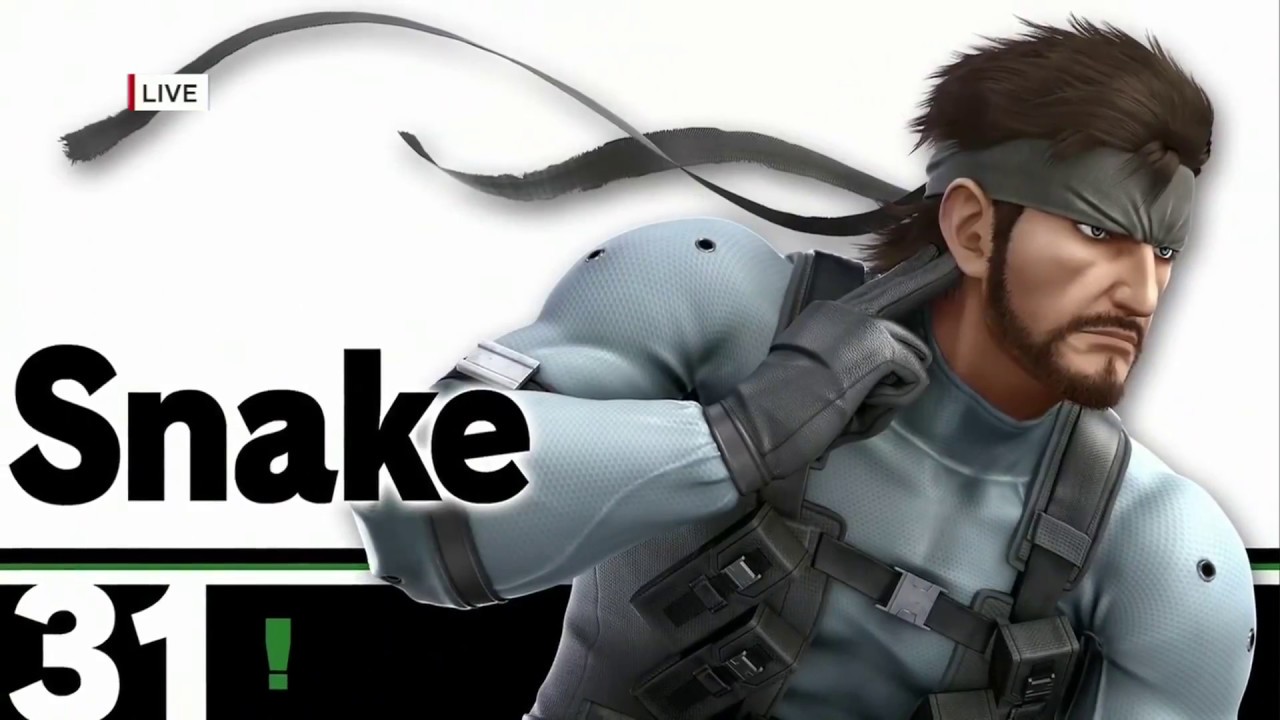 Super Smash Bros. Ultimate Snake Gameplay - E3 2018 - YouTube