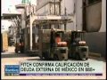 Fitch confirmó la calificación de deuda externa de México