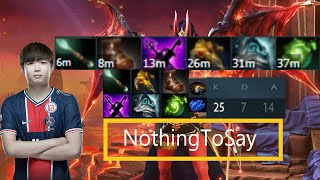 NothingToSay Queen Of Pain Mid Gameplay Patch 7.31b - Dota 2 Full Game Player Perspective