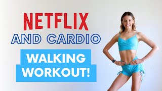 NETFLIX INDOOR WALKING WORKOUT | Burn calories while you watch tv!