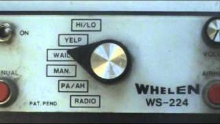 Whelen WS-224 Vintage Siren Demo