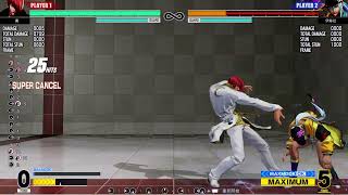 THE KING OF FIGHTERS XV IORI 4bar combo V1.63