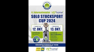 4. Internationaler VitaHome Solo Stocksport Cup 2024 Finaltag Herren  Runde 2.