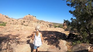 Hiking Granite Gardens in the Granite Dells Prescott,AZ