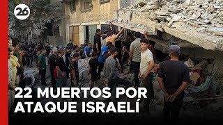 MEDIO ORIENTE | Ataque israelí dejó 22 muertos en el sur de Líbano