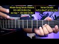 aurora toneejay easy chords 😍 guitar tutorial chords guitar lesson