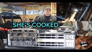 I BLEW UP MY LS SWAPPED SQUAREBODY!!!