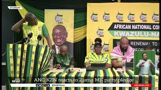 2024 Elections | Zuma's MK party pledge amounts to gross ill-discipline: ANC KZN