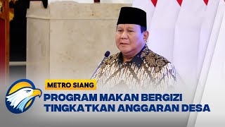 Presiden: Program MBG akan Tingkatkan Anggaran ke Desa