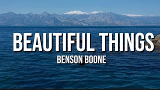 Benson Boone - Beautiful Things (lyrics video)