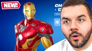 NEW FORTNITE IRON MAN SKIN!