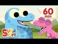 10 Little Dinosaurs 2 | + More  Kids Songs | Super Simple Songs