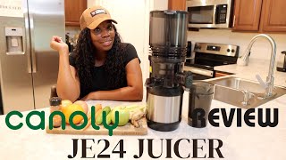 Canoly JE24 Juicer Review. Worth it or Waste it? Budget Juicer