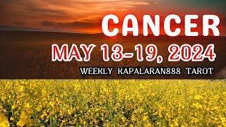 BAGONG IDEYA PARA KUMITA NG MARAMING PERA ♋️ CANCER MAY 13-19, 2024 WEEKLY TAGALOGTAROT#KAPALARAN888