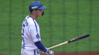 2024年4月12日 イースタンリーグ  東京ヤクルト戦 松尾 汐恩 選手の第1打席