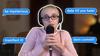 Modern Dating Advice Scares Me
